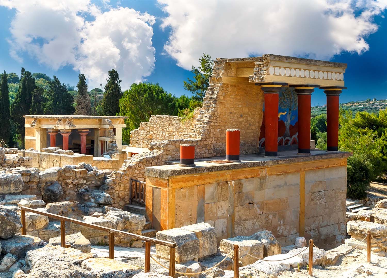 Ο αρχαιολογικός χώρος της Κνωσού